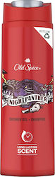 Old Spice Nightpanther Schaumbad in Gel für E-Commerce-Website und Haar (1x400ml) 400ml