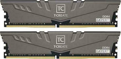 TeamGroup T-Create Expert 32GB DDR4 RAM with 2 Modules (2x16GB) and 3200 Speed for Desktop