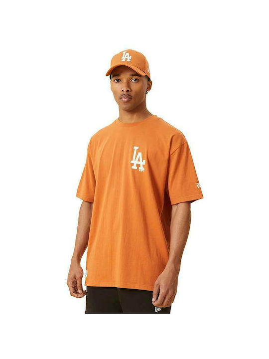 New era League Essentials LC OS Los Angeles Dodgers Short Sleeve T-Shirt  Orange