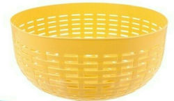 Lalos Plastic Kitchen Strainer Κίτρινο 26x26cm 1pcs