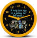 Pyramid International Star Wars Long Time Ago Tabletop Clock Plastic Yellow GP85894