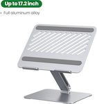 Ugreen Full Angle Hove Stand pentru Laptop până la 17" Argint