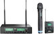 Mipro ACT-323TH80 Set Wireless Condenser (Small Diaphragm) Microphone Air, Hand for Vocals