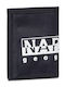 Happy Wallet 3 Μικρό Υφασμάτινο Γυναικείο Πορτοφόλι Navy Μπλε