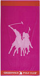 Greenwich Polo Club Strandtuch Baumwolle Rosa 170x90cm.