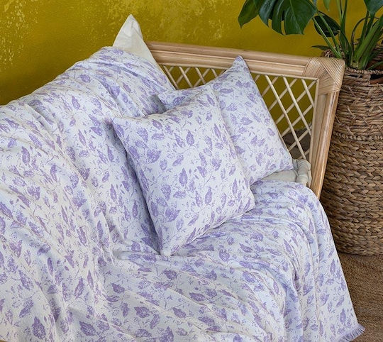 Nima Juliette Armchair Throw 180x180cm Lilac 29858