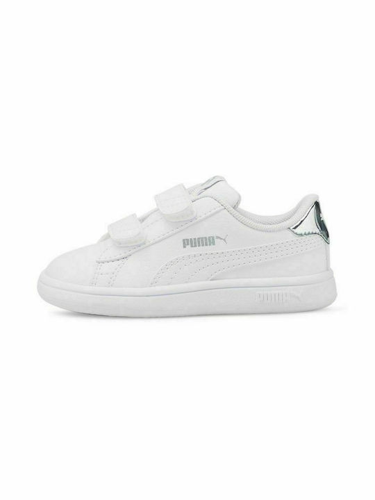 Puma Παιδικό Sneaker με Σκρατς Λευκό