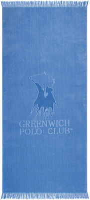 Greenwich Polo Club Πετσέτα Θαλάσσης Μωβ 190x90εκ.