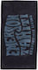 Emerson Black Cotton Beach Towel 86x160cm