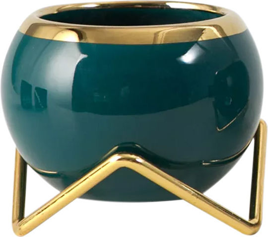 Keskor Ghiveci Ceramică Verde
