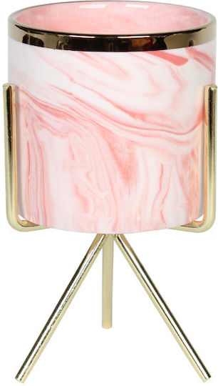 Keskor Plant Pot Ceramic Rose Gold