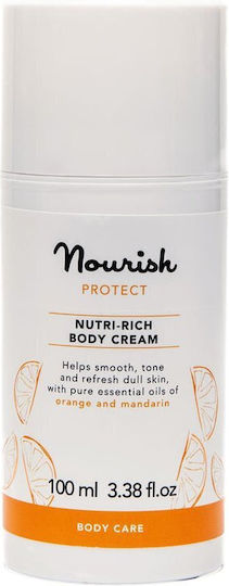 Nourish London Protect Nutri Rich Ενυδατική Κρέμα Σώματος 100ml