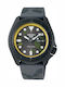 Seiko 5 One Piece Herrenuhr 39.4mm Automatisch mit Gray Kautschukarmband