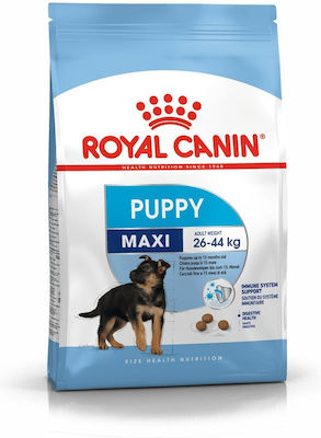 Royal Canin Puppy Maxi 1kg Hrană Uscată pentru Cățeluși de Rase Mari cu Orez și Carne de porc