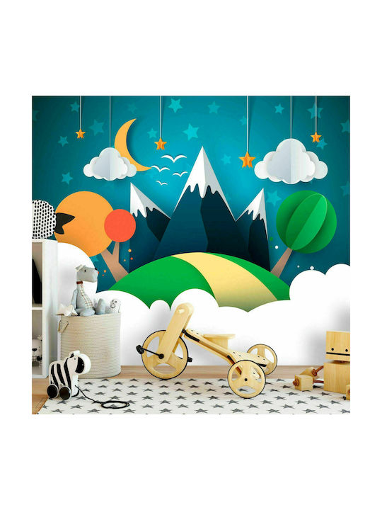 Polihome Peel & Stick Kids Wallpaper Little Traveller L196xH140cm