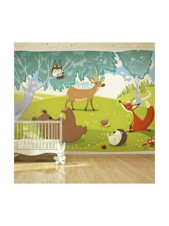 Polihome Tapet pentru copii Tesatura Funny Animals L200xA140buc