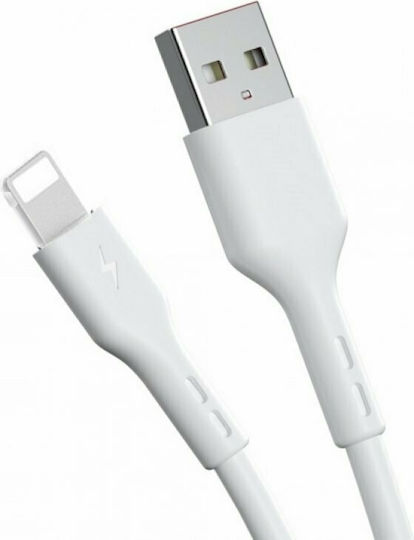 BWOO X172L USB to Lightning Cable Λευκό 1m (X172L)