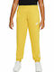 Pantaloni de Trening pentru Copii Galbeni Sportswear