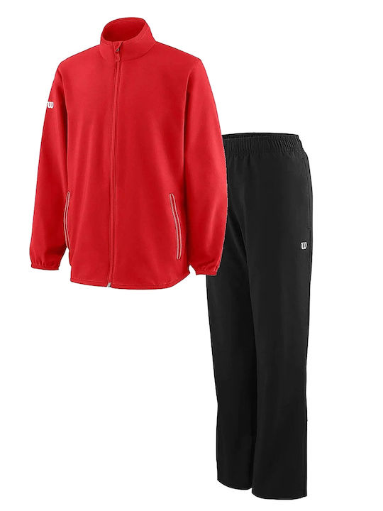 Wilson Kids Sweatpants Set Red 2pcs