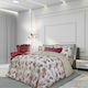 Greenwich Polo Club Duvet Cover Set Cotton Queen with 2 Pillowcases 220x240 2120 Red / Cream