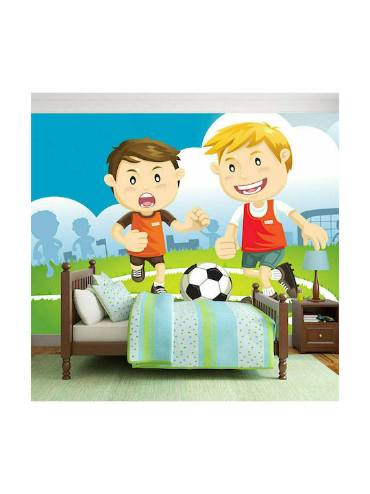 Polihome Kids Wallpaper Fabric Champions Team L350xH245εκ.