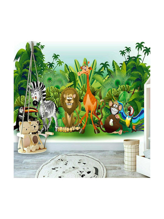 Polihome Tapet pentru copii Tesatura Jungle Animals L100xA70buc