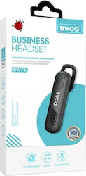 BWOO BW76 In-ear Bluetooth Handsfree Cască Negru