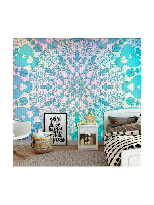 Polihome Peel & Stick Kids Wallpaper Girly Mandala L343xH245εκ.