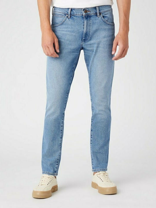 Larston Men's Jeans Pants with Slim Tapered Fit Blue