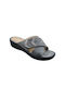 Parex Damen Flache Sandalen Anatomisch in Gray Farbe