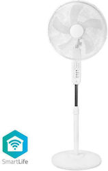 Nedis Pedestal Fan 40cm White Nedis Pedestal Fan 40cm White