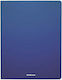 ErichKrause Clipboard Flexible with 20 plastic sleeves Slides for Paper A4 Blue Matt Classic 1pcs