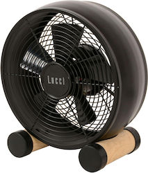 Lucci Air Breeze Επιτραπέζιος 20cm Μαύρος Lucci Air Breeze Επιτραπέζιος 20cm Μαύρος