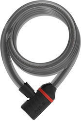 Zefal K-Traz C9 Bicycle Cable Lock with Key Gray
