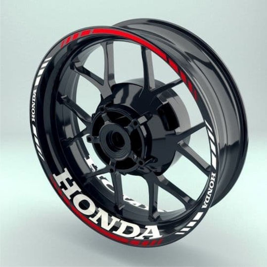 Frisky Felgenklebeband Honda Weiß