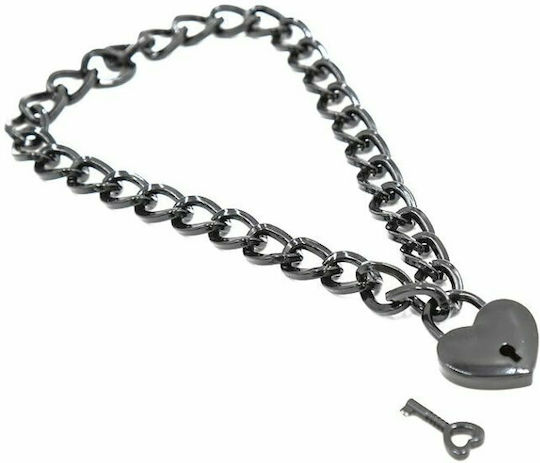 Dream Love OhMama! Fetish Stainless Steel Collar Яка в Сив Цвят