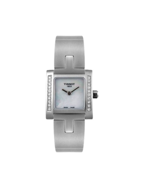Tissot Diamond T-Trend T3 Watch with Silver Metal Bracelet
