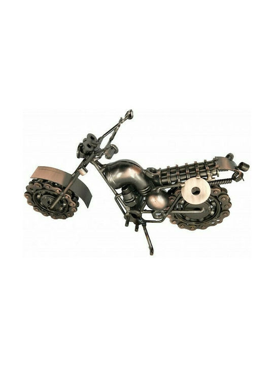 Metallic Miniature Bike 26x14cm