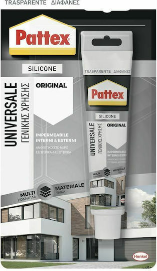 Pattex Universal Sealant Silicone Transparent 50ml