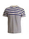 Trussardi T-shirt Bărbătesc cu Mânecă Scurtă Albastru marin
