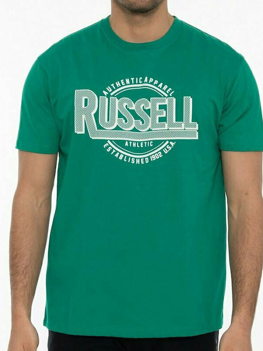 Russell Athletic T-shirt Bărbătesc cu Mânecă Scurtă Verde