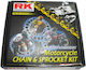 RK Σετ Γρανάζια Αλυσίδα (15-36-428H) για Yamaha Crypton R 115