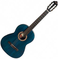 Valencia VC203 Classical Guitar 3/4 Blue