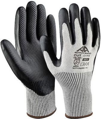 GTC Gloves for Work Gray Latex Anticopyright