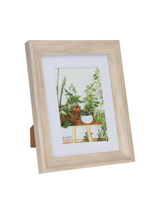 JK Home Decoration 18x23cm Bilderrahmen Hölzernes mit Beige Rahmen