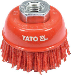 Yato YT-47785 Perie de sârmă din nailon Εvazati pentru unghiular 65mm cu filet M14