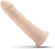 No Parts James Realistic Hollow Dildo Glass Dildo With Suction Cup Flesh 15cm