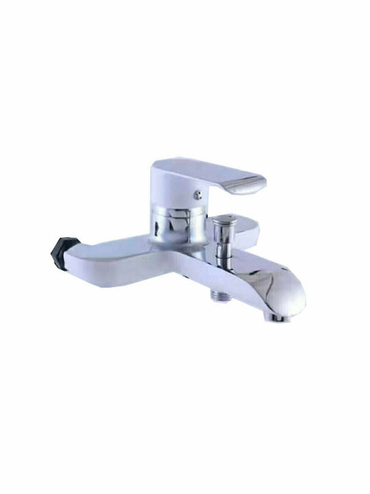 POLY-216 Mixing Bathtub Shower Faucet Silver