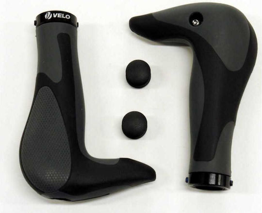 Velo 38943 Bicycle Handlebar Grips in Black Color
