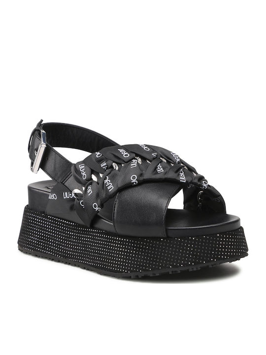 Frida Platforme dama Negru